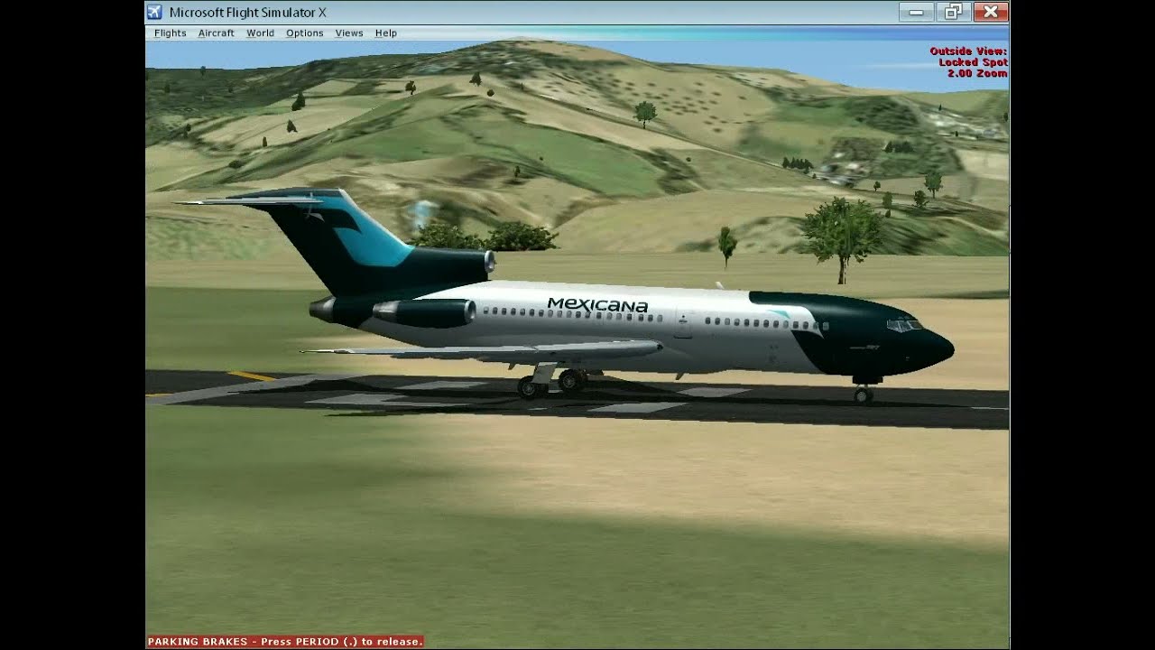 BOEING 727-100/Japón-Corea/FSX