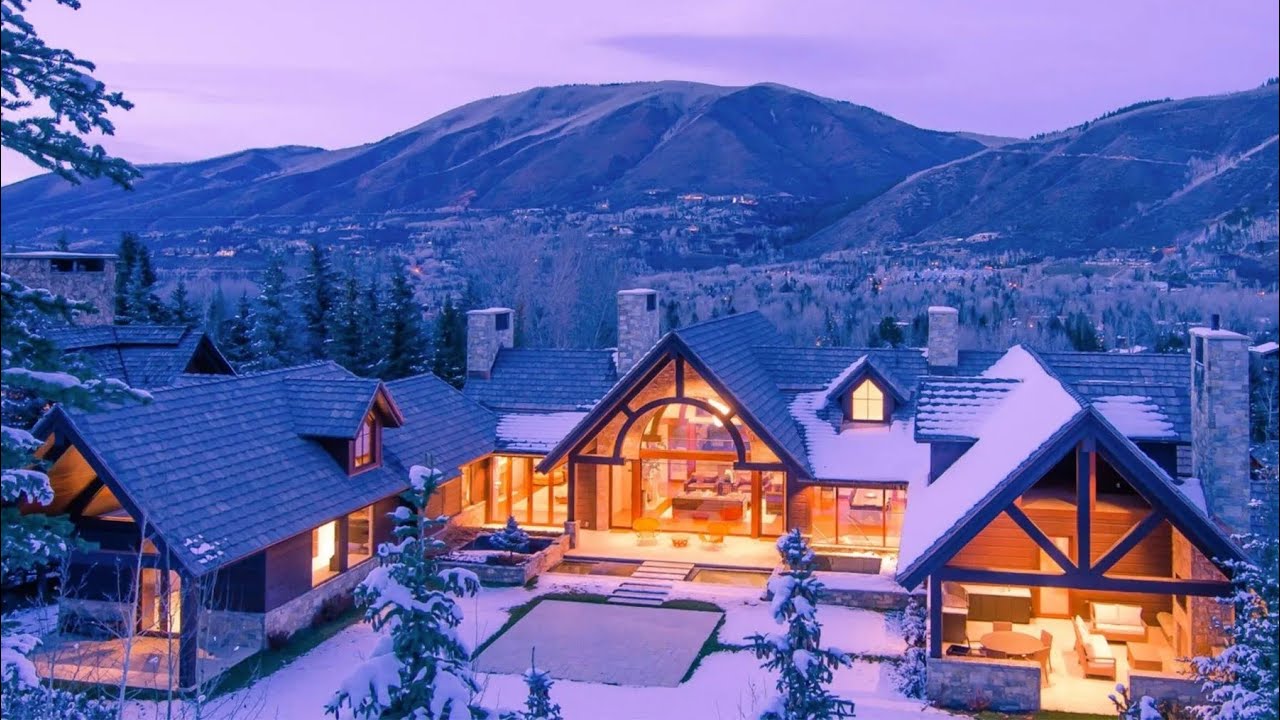 $75 MILLION ASPEN MEGA MANSION TOUR | 16,700 Sq. Ft Luxury Home with Bowling Alley & Indoor Pool