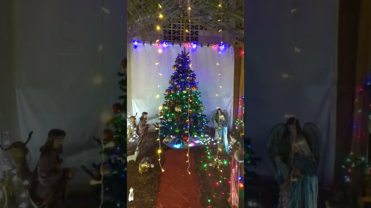 Construyendo la casita ni&ntilde;o Jes&uacute;s #comalapa #navidad #arbolesdenavidad #ni&ntilde;ojes&uacute;s