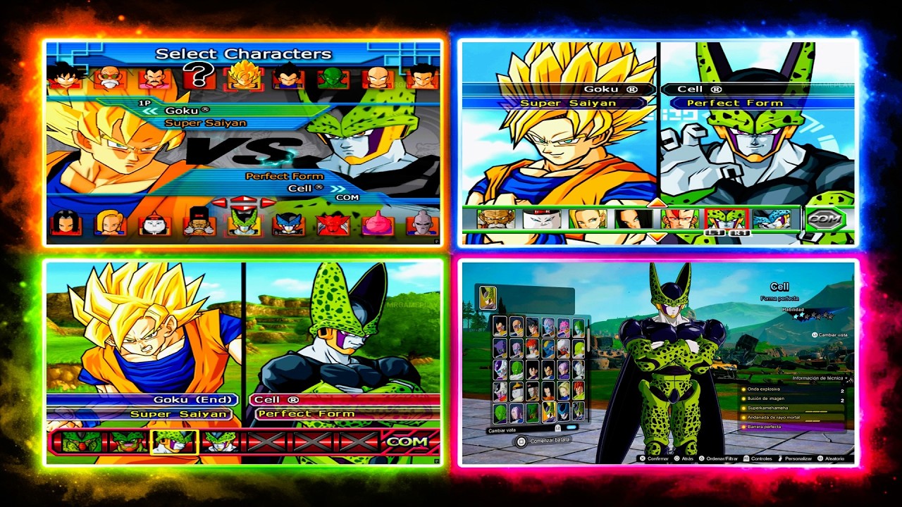 Goku vs Cell – Battle From Tenkaichi 1 to Sparking Zero!