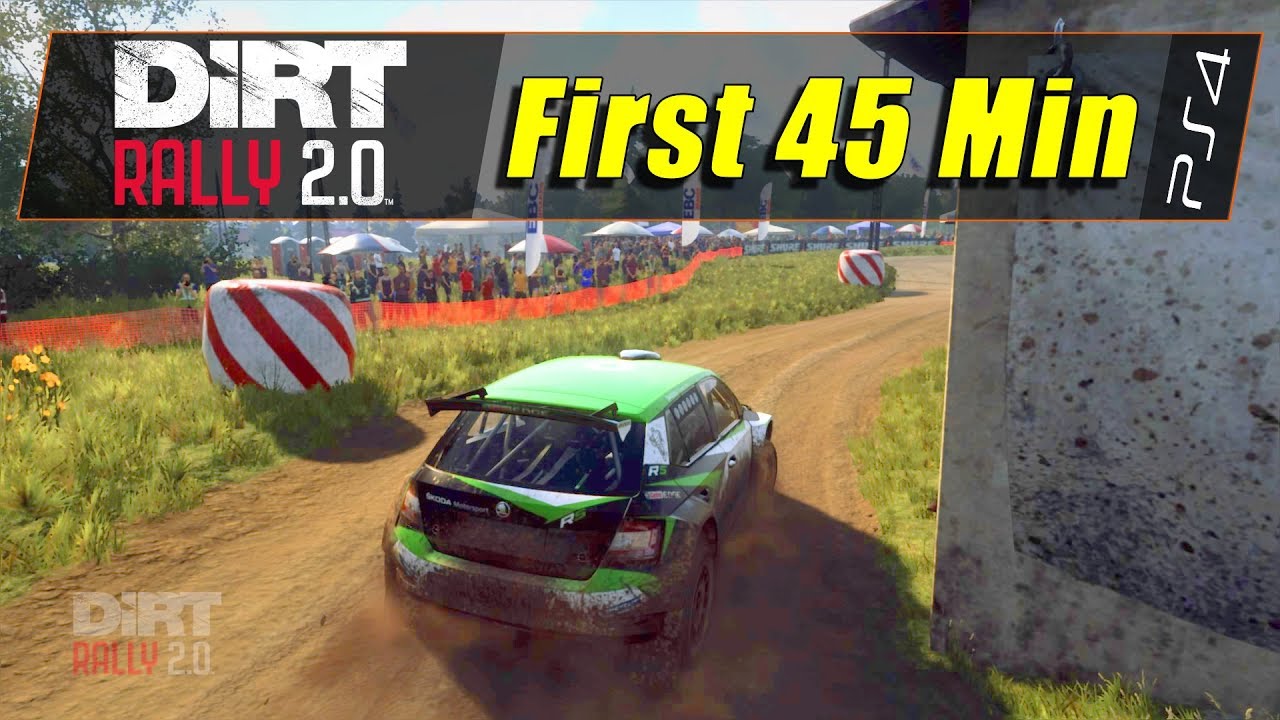 DiRT Rally 2.0: Day One Edition (PS4) - First 45 Min (1080@60)