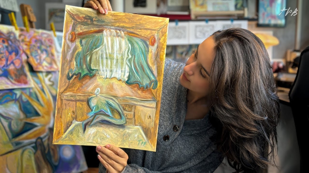 In the Studio with Artist TPB | 'White Voile'