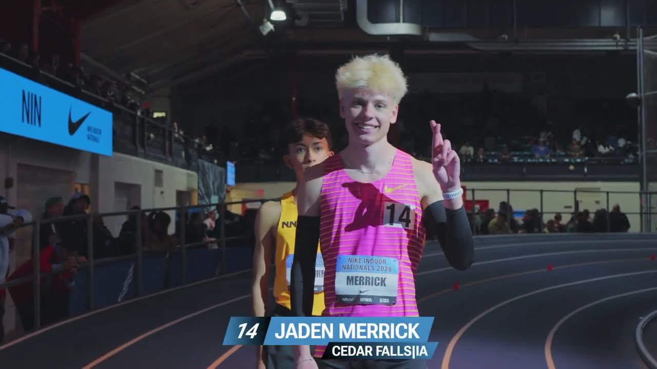 Чемпионат среди юношей на дистанции 5000 метров - Nike Indoor Nationals 2026 [Полная запись забега]