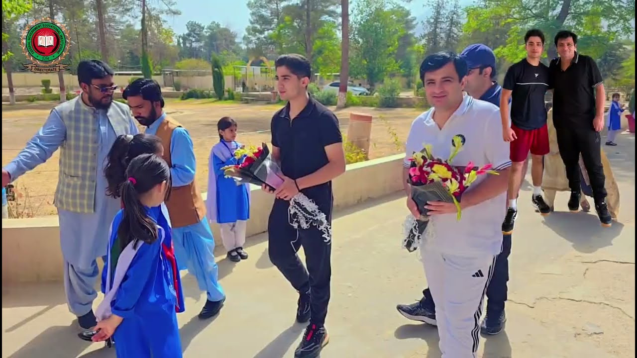 World Squash Champion Under 19 Hamza Khan Visit FG Public School Madrassa Road Quetta Cantt 