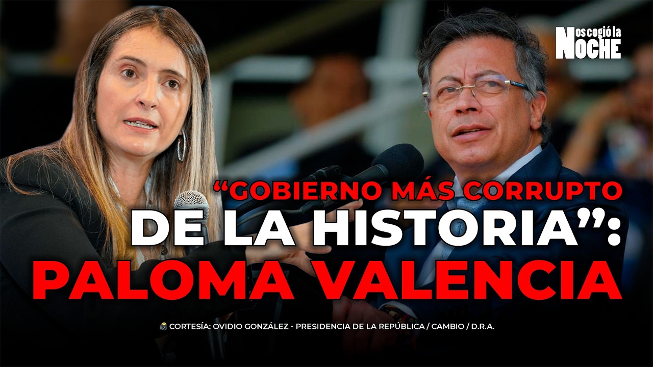 “Gobierno más corrupto de la historia”: dura réplica de Paloma Valencia contra Gustavo Petro