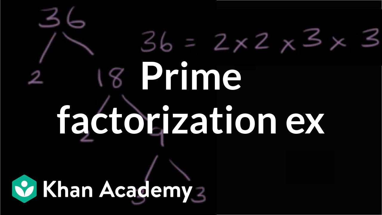 Prime factorization exercise | Factors and multiples | Pre-Algebra | Khan Academy