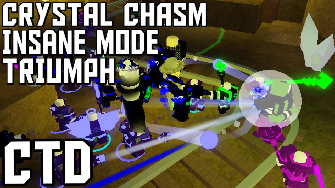 Crystal Chasm Triumph [Insane] | Critical Tower Defense