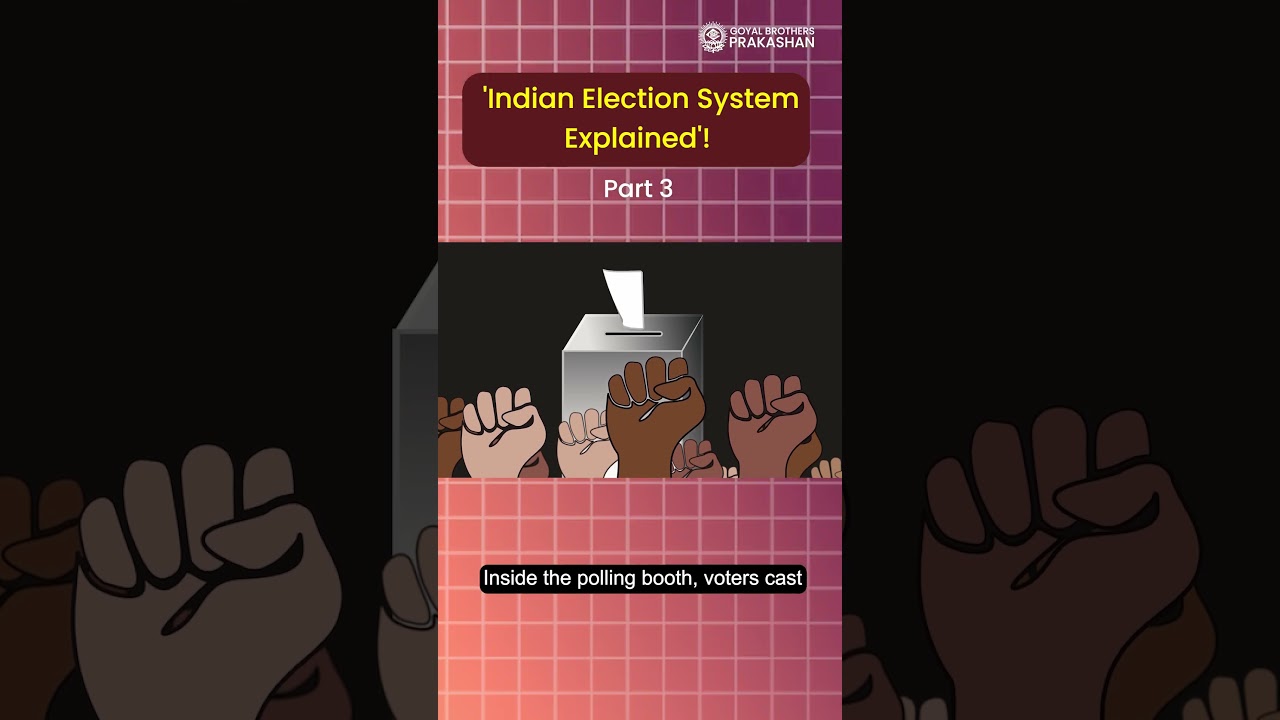 Largest Democracy: Indian Election System Explained (Part - 3 ) | Voting Process | #shorts | GBP