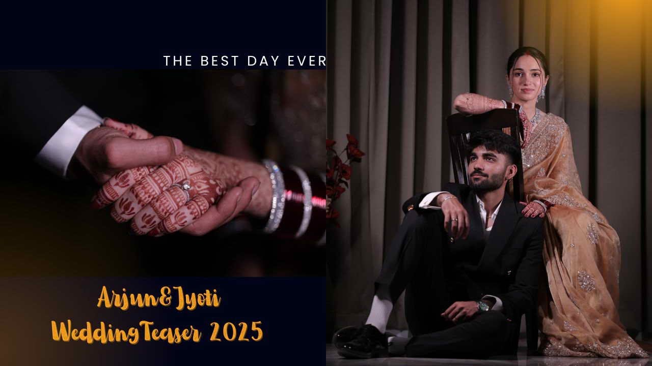 ARJUN 💘 JYOTI         ➡WEDDING TEASER 2025⬅