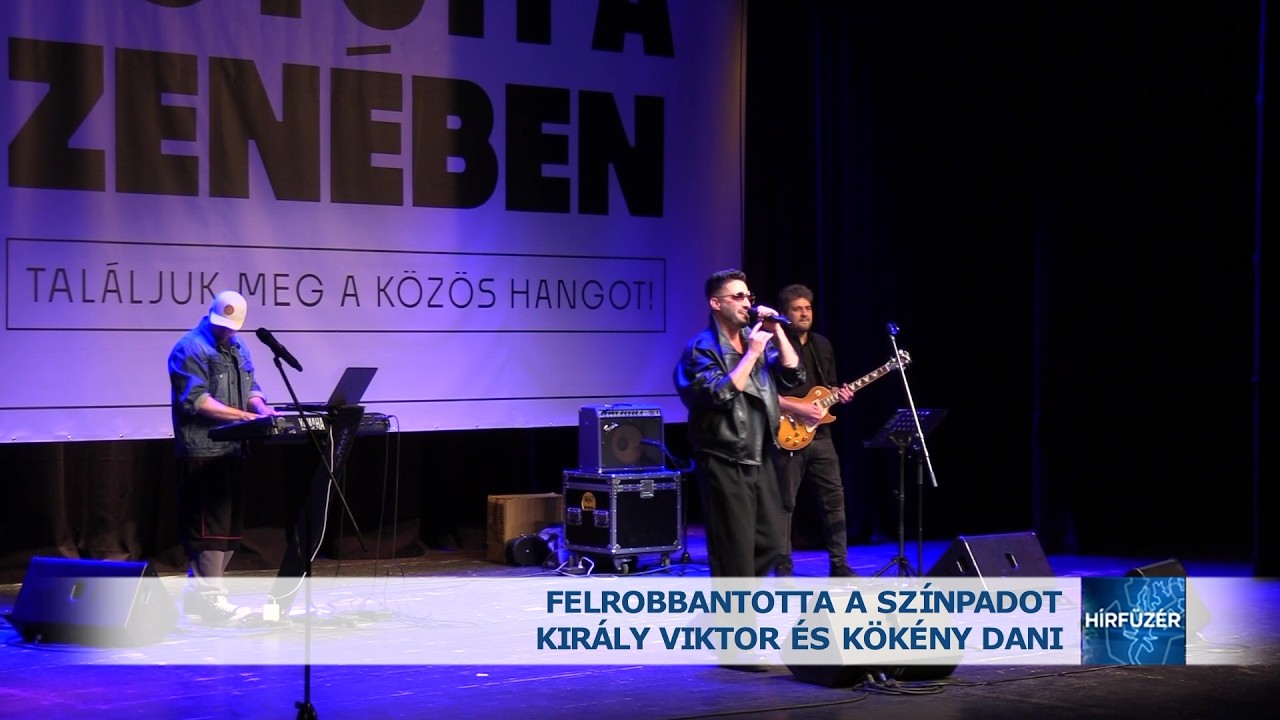 Felrobbantotta a színpadot Király Viktor és Kökény Dani