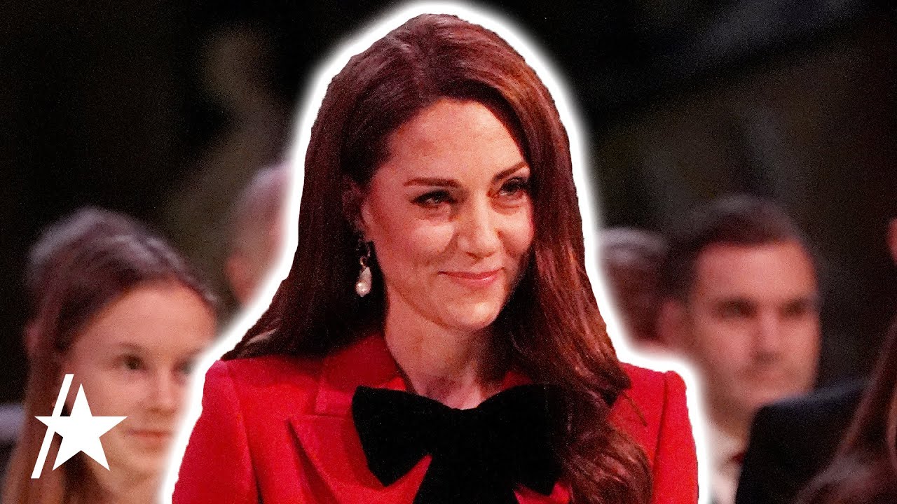 Kate Middleton & Prince William Bring George, Charlotte & Louis To Christmas Service