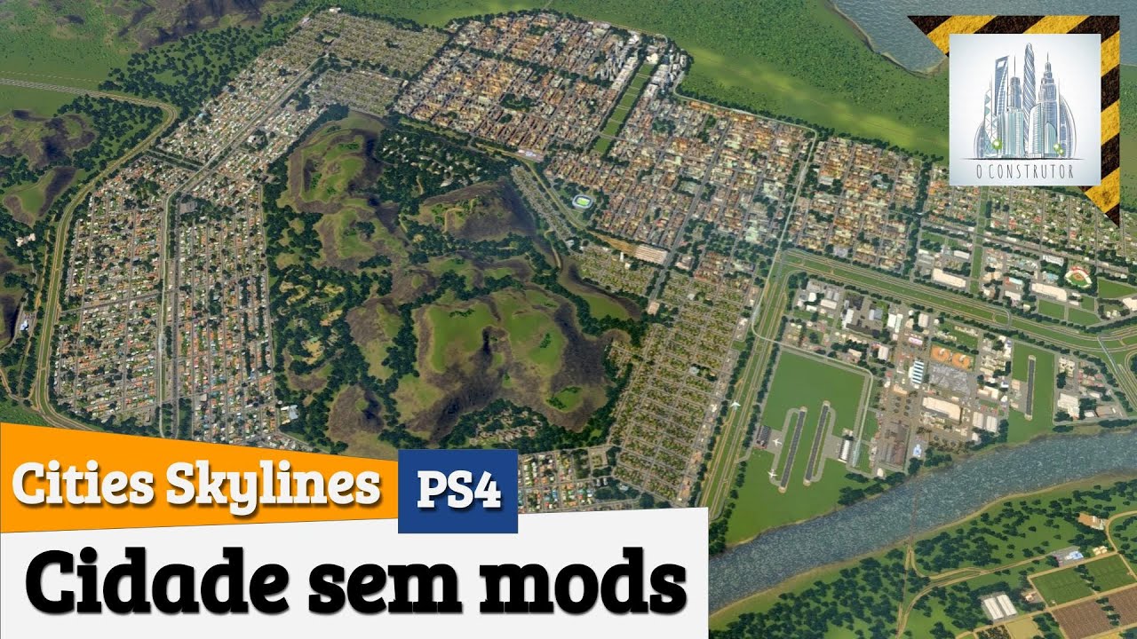 Cities: Skylines (PS4) - Cidade grande sem mods