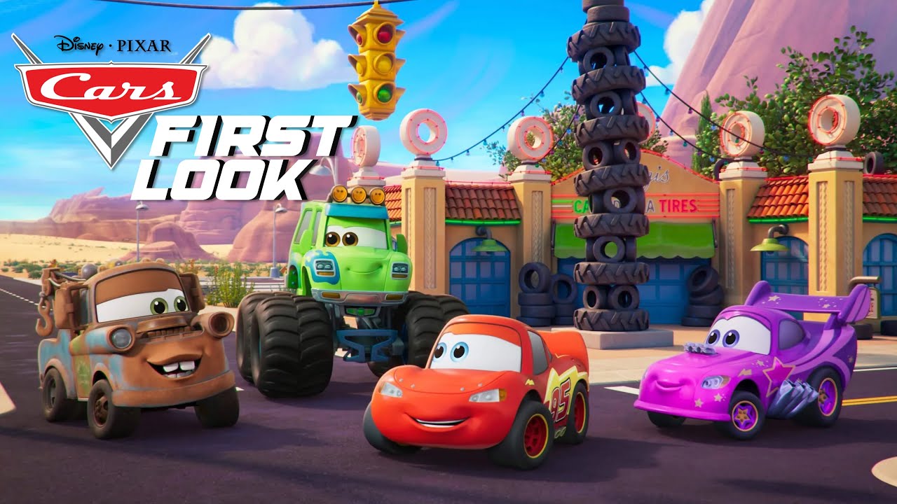 Первый взгляд на мультсериал Disney Jr. Lightning Racers: новые персонажи &mdash; Молния Маккуин, Мэтр,...