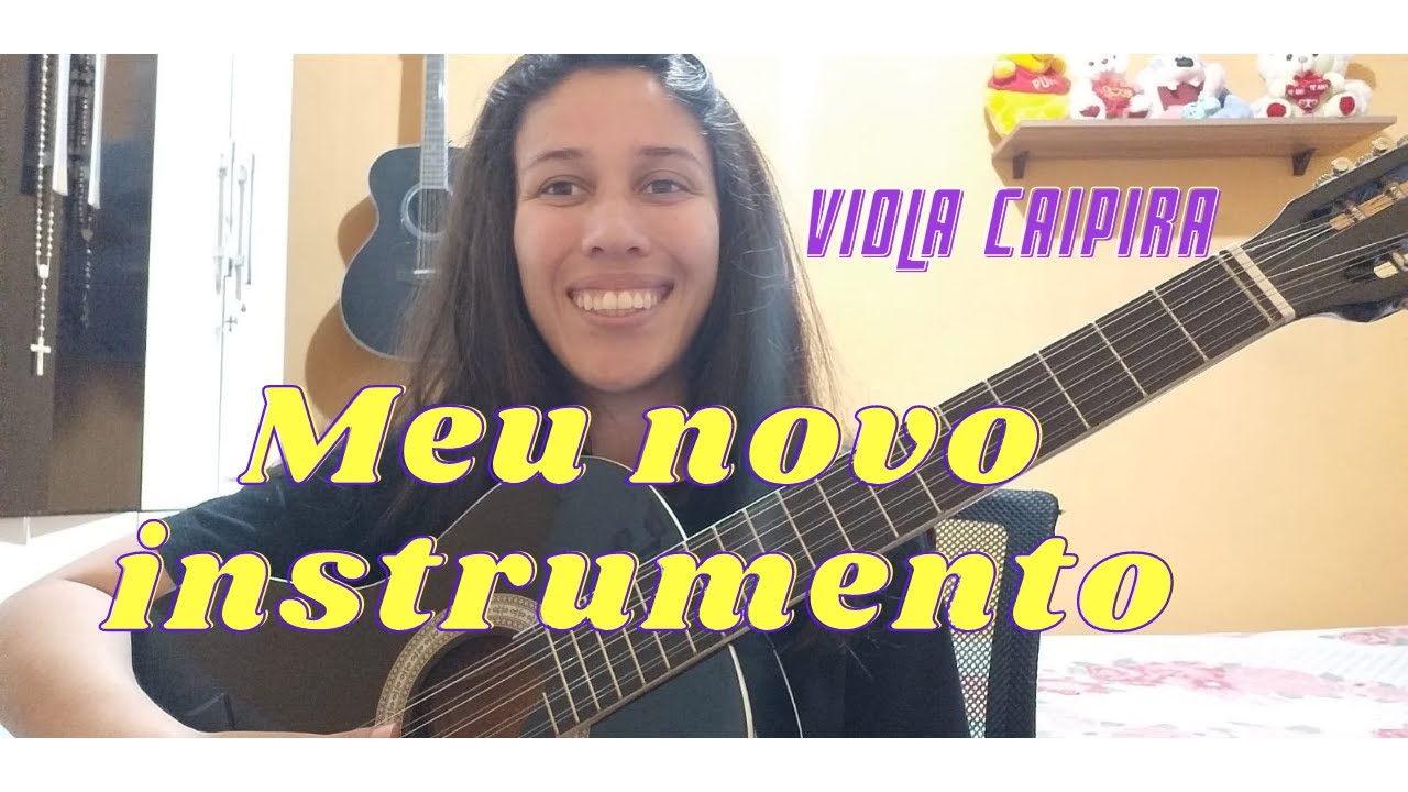 Meu novo instrumento musical 🎸