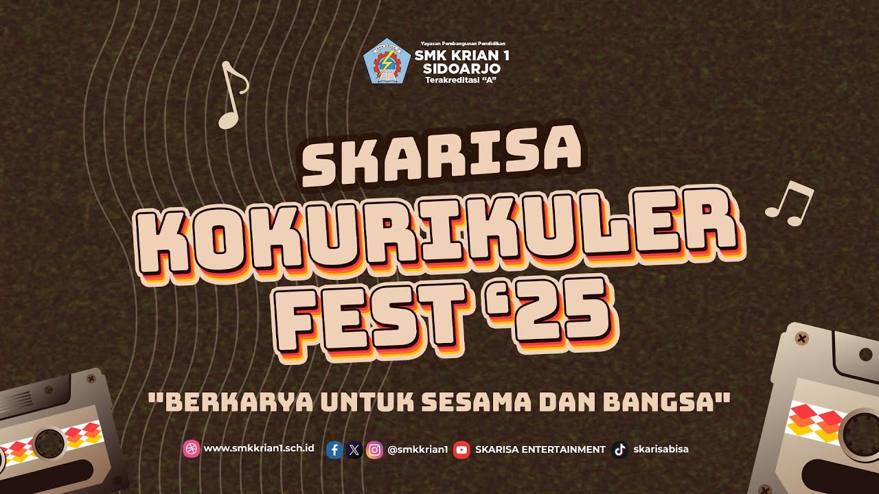 🔴 LIVE -  SKARISA KOKURIKULER FEST 2025 | 