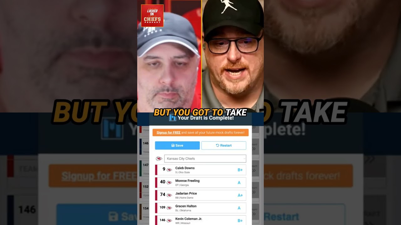 Is This How the Chiefs&rsquo; Draft REALLY Plays Out? 👀 #chiefs #nfl #nfldraft