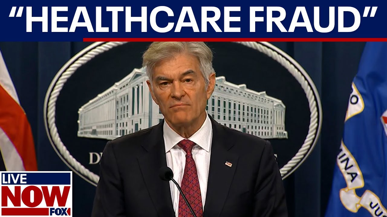FULL REMARKS: Dr. Oz, DOJ reveal 300+ charged, 96 medical professionals