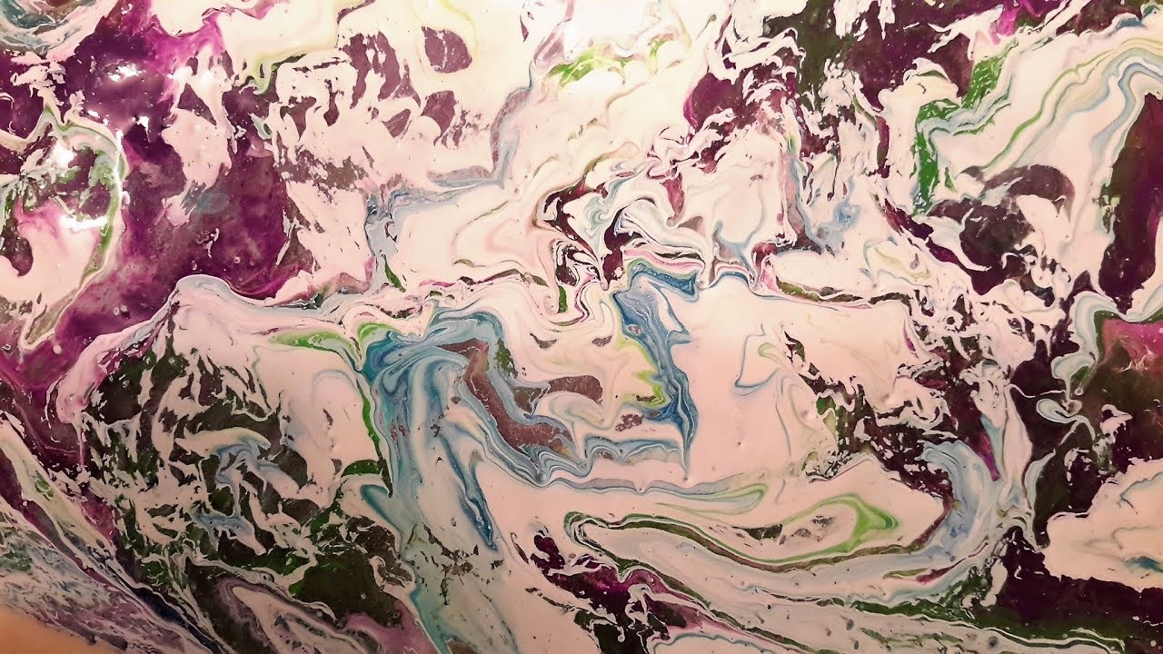 ЗАЛИВКА АКРИЛОМ \ НЕОБЫЧНАЯ ТЕХНИКА...acrylic pouring..