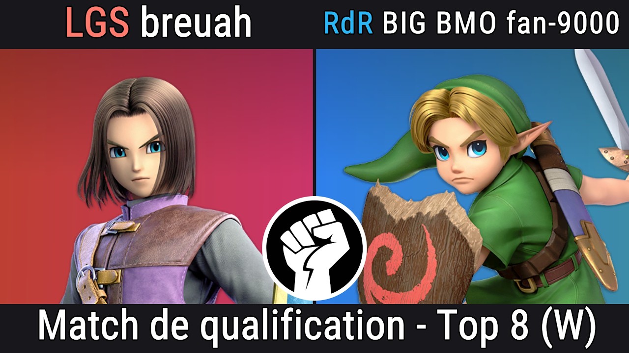 Bagarre'Fest #12 | Breuah (Héro) Vs BIG BMO fan 9000 (Link Enfant) Winners Quarter Final