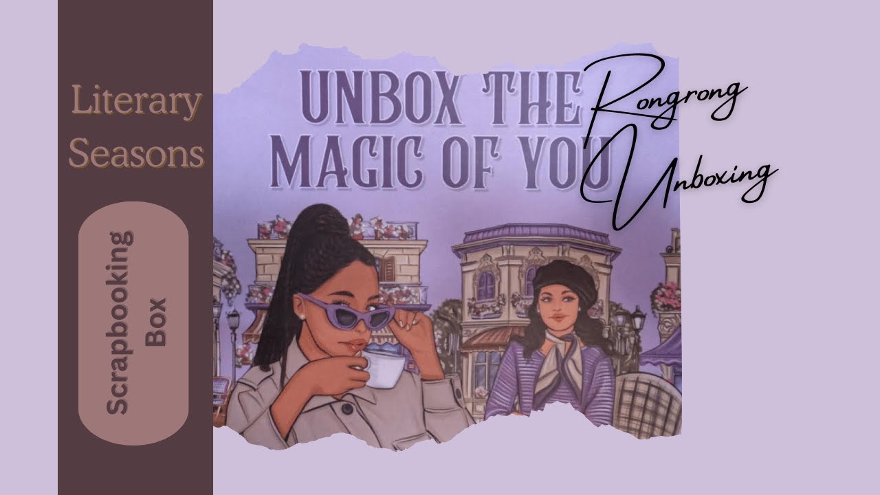 Unboxing Literary Seasons Scrapbooking Box Short