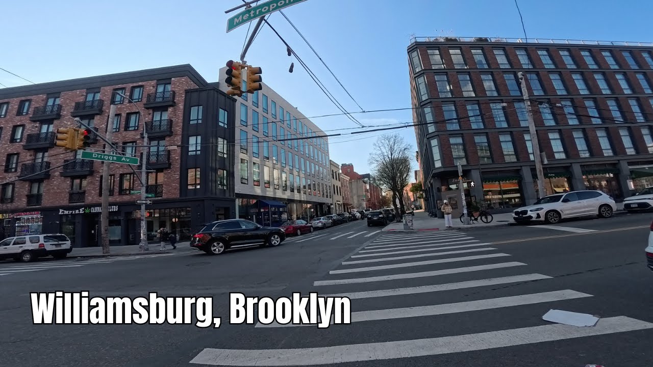 Slow Walking Tour of Williamsburg Brooklyn – Relaxing Urban Therapy in 4K