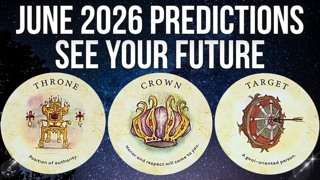 Ваш прогноз на июнь 2026 года &bull; ВЫБЕРИТЕ КАРТУ ⏾⋆ &bull; Увидьте своё будущее 🔮