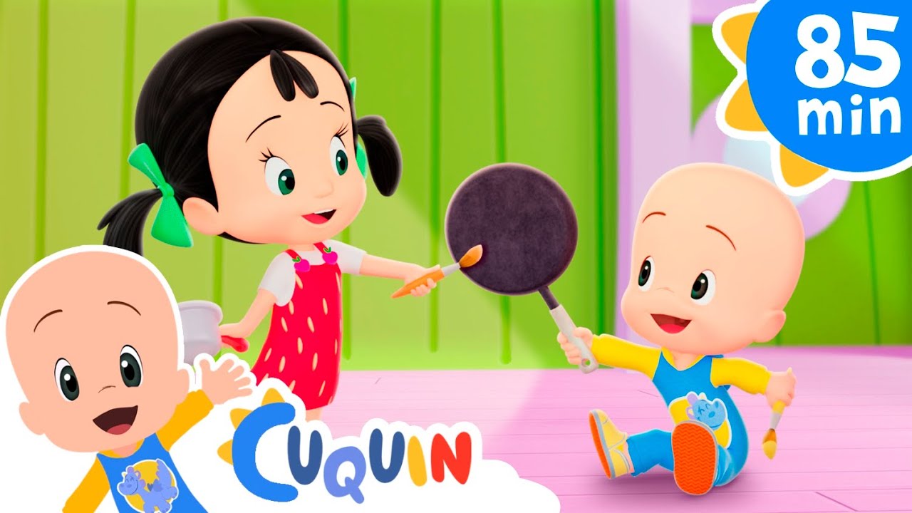 ¡Cuquín, no hagas ruido! 🔊 y más canciones infantiles para bebés con Cleo y Cuquín
