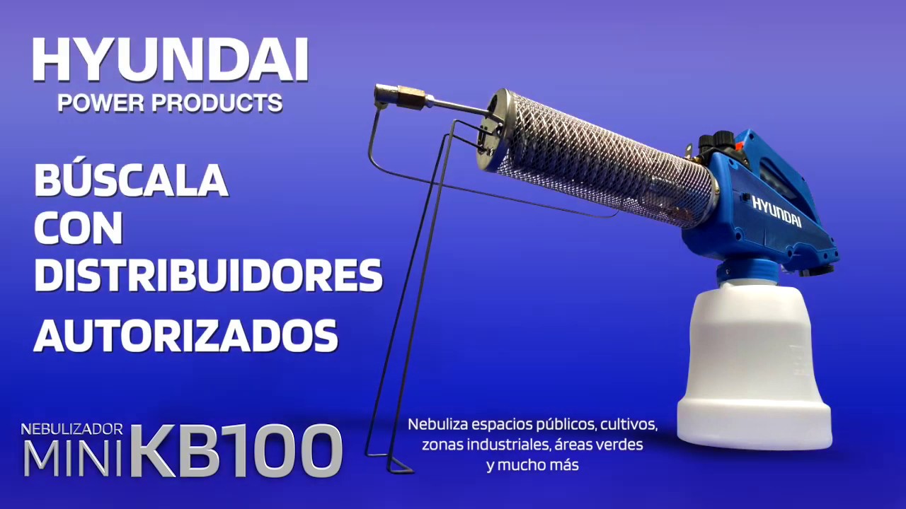 MINI TERMONEBULIZADORA HYUNDAI KB100 💥 | FUNCIONAMIENTO