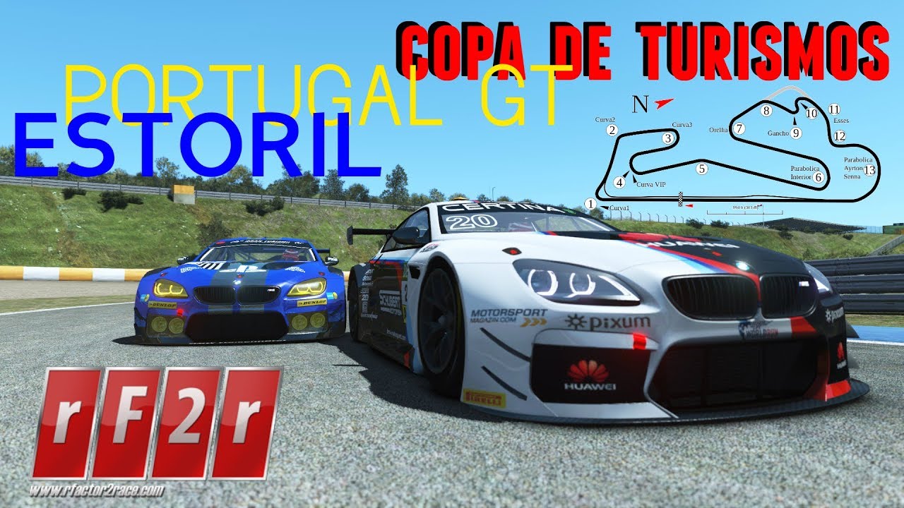CAMPEONATO TURISMOS RFACTOR2RACE | PORTUGAL GT | BMW M6 | ASUS DUAL GTX 1070 OC 8GB