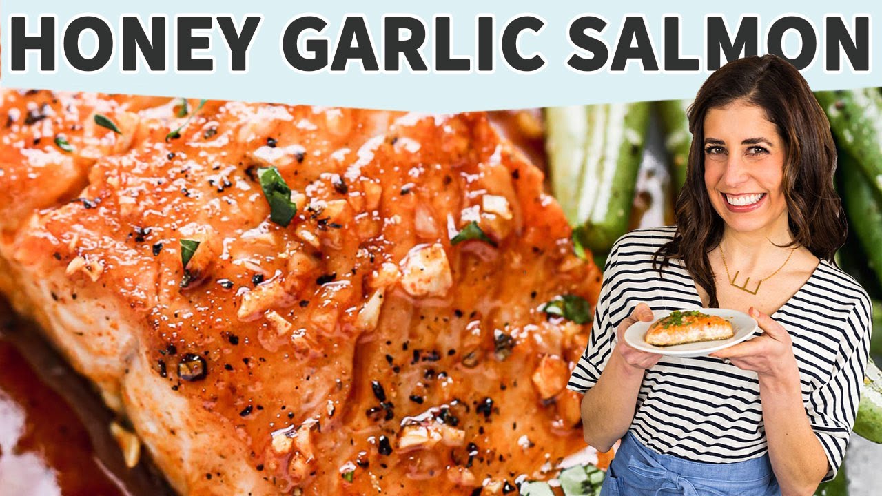 Honey Garlic Salmon Recipe | Easy Baked Salmon Recipe