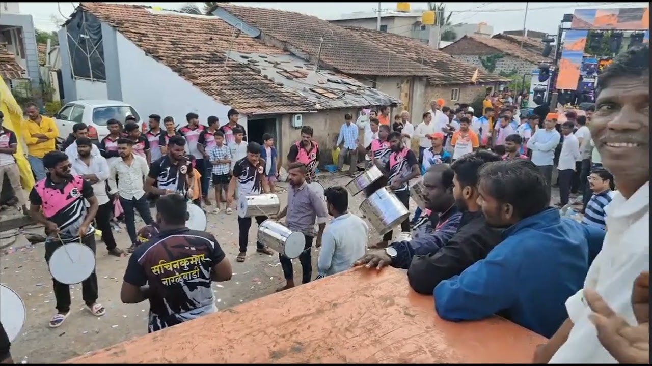 🛑sachin kumar banjo group naralwadi Tal.Patan 🎤 Latest super hit song show in mamdapur🔥