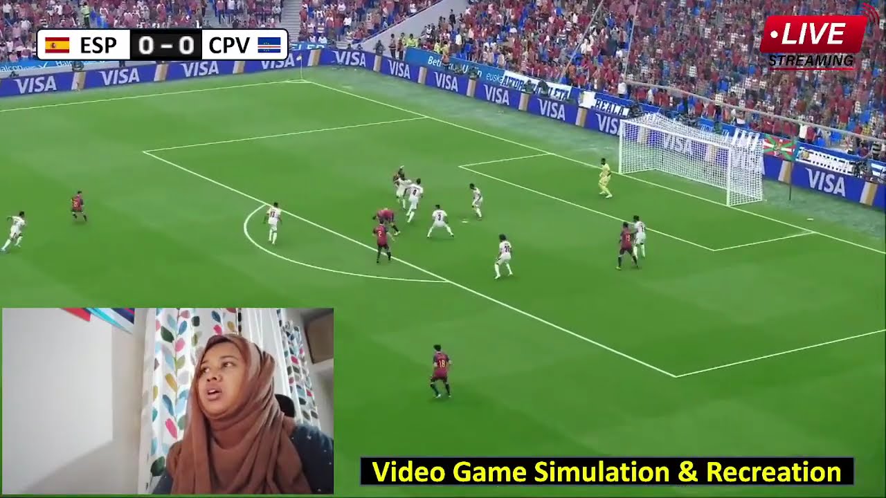 🔴Spain vs Cape Verde Live I FIFA World Cup 2026 Full Match Streaming I Video Game Simulation