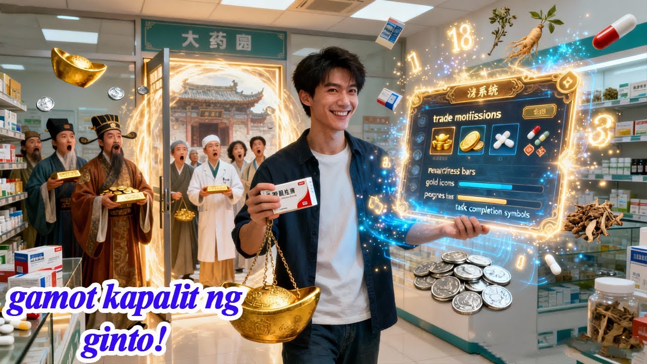 Isang modernong botika ang tumawid sa sinaunang panahon, gamot ang puhunan at ginto ang balik