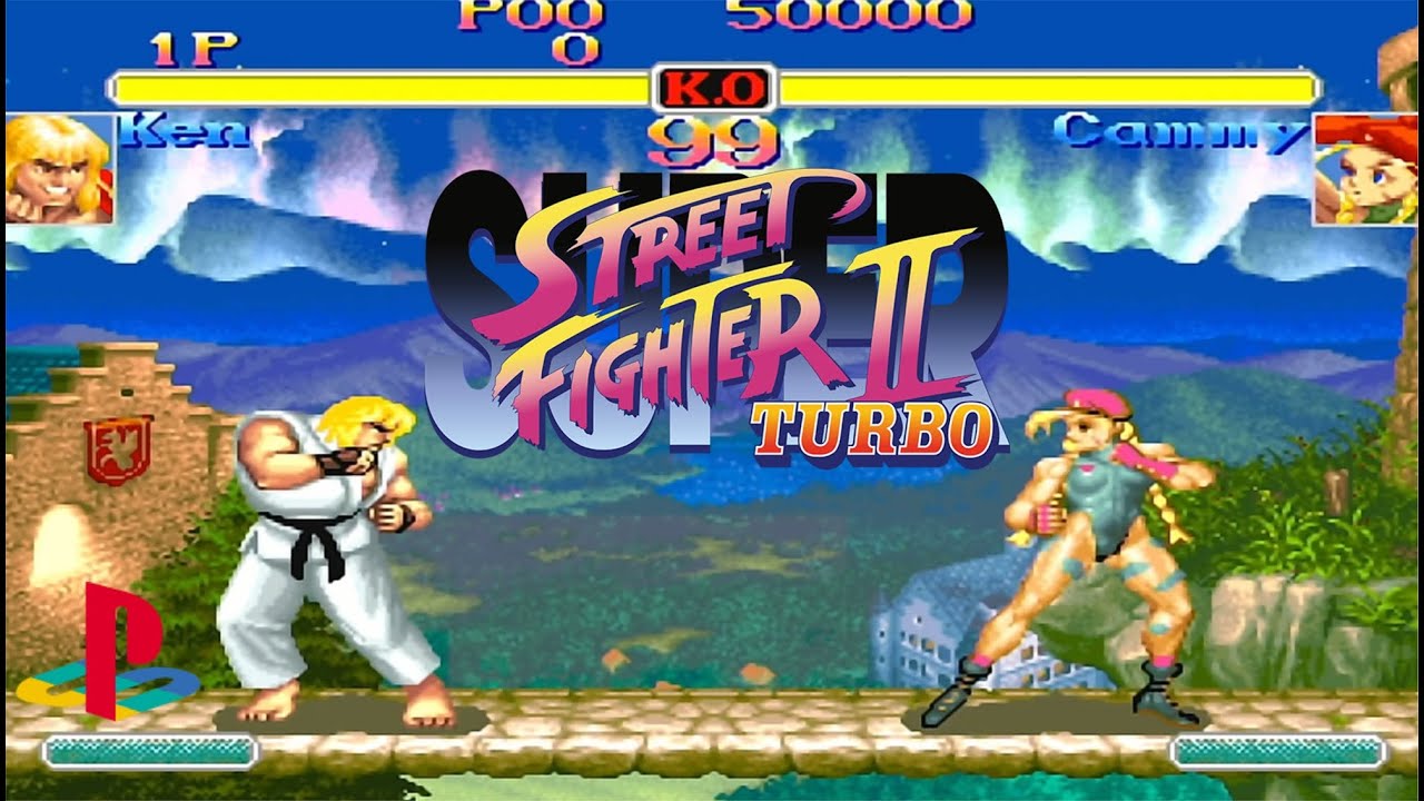 SUPER STREET FIGHTER 2 TURBO | PLAYSTATION 1 | GAMEPLAY FULL HD