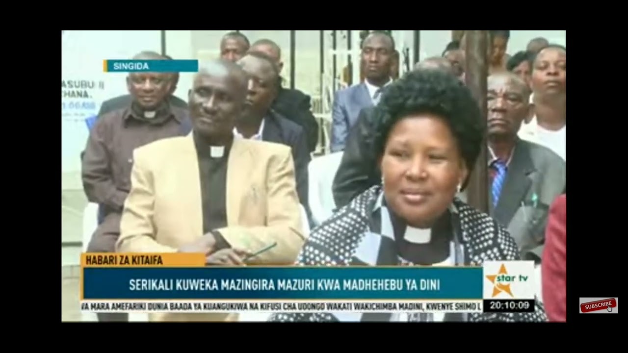 Dkt Nchemba: Serikali itaendelea kuweka mazingira wezeshi kwa madhehebu ya dini.