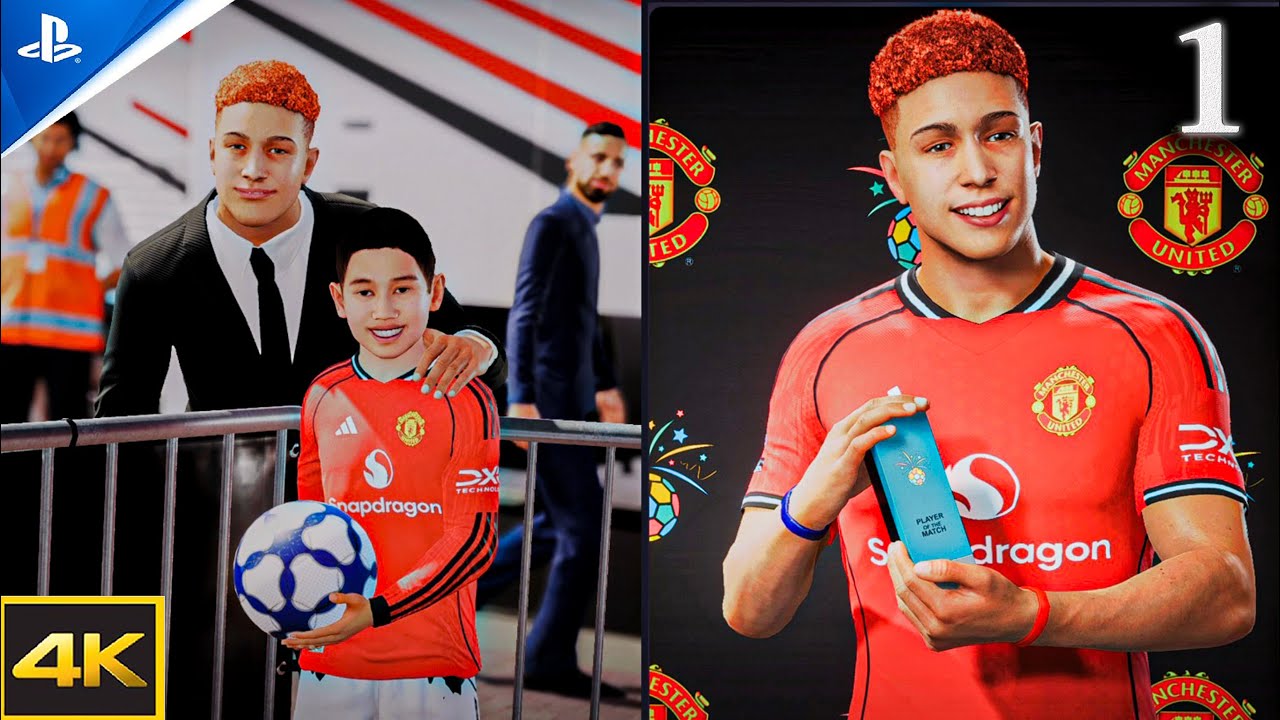 # 1 🤣 Let's Make Manchester United Great Again ⚽ FC 26 Player Career 🎮 PS5 4K