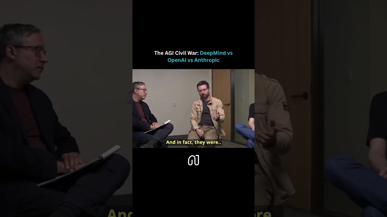 The AGI Civil War: DeepMind vs OpenAI vs Anthropic
