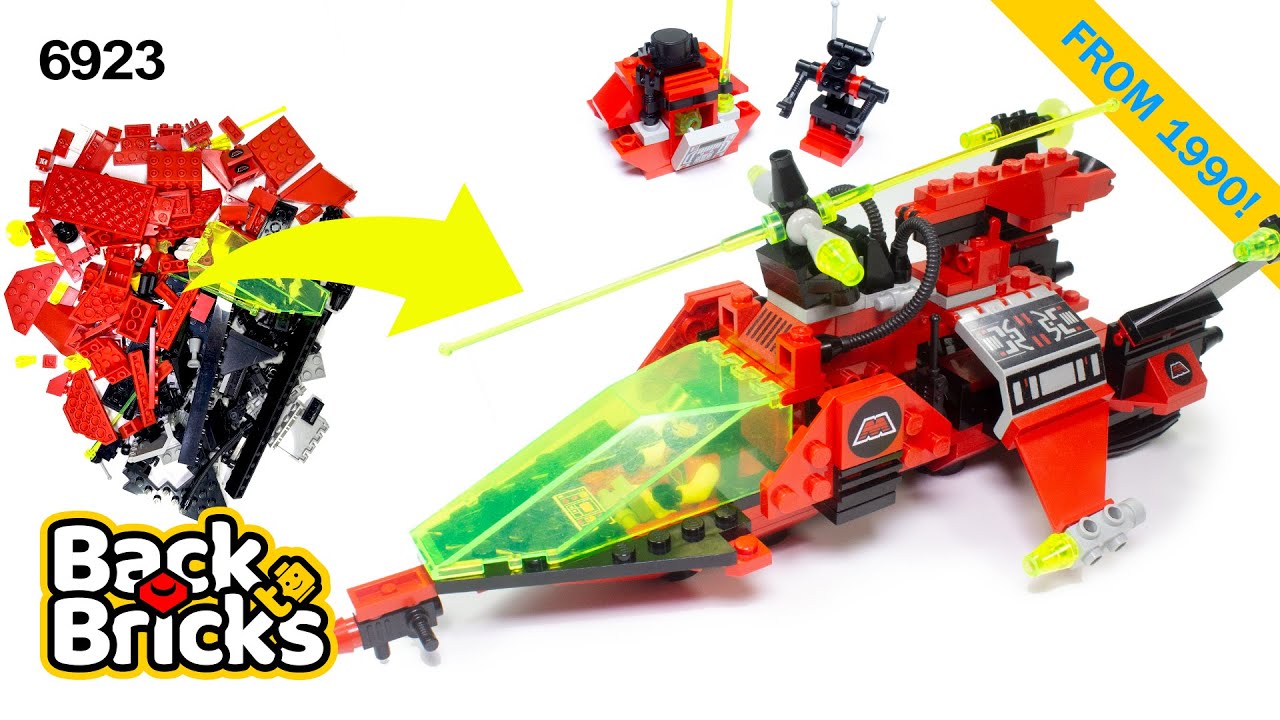 LEGO M-Tron Particle Ioniser | Let's BUILD! | Classic LEGOLAND Space Set 6923 from 1990!