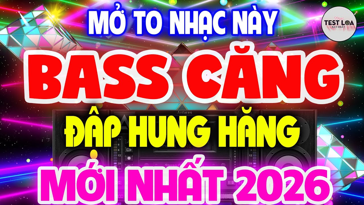 Mở To Nhạc Này, NHẠC TEST LOA 8D CỰC CHUẨN, Nhạc Sống Hòa Tấu Disco Remix Không Lời 2025 BASS CĂNG