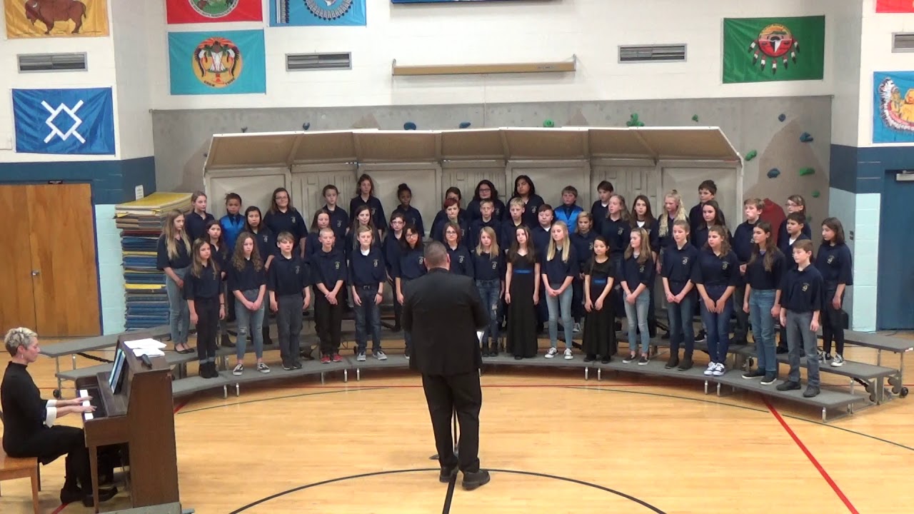 CS Porter 6th Grade Choir - On A Starlit Night