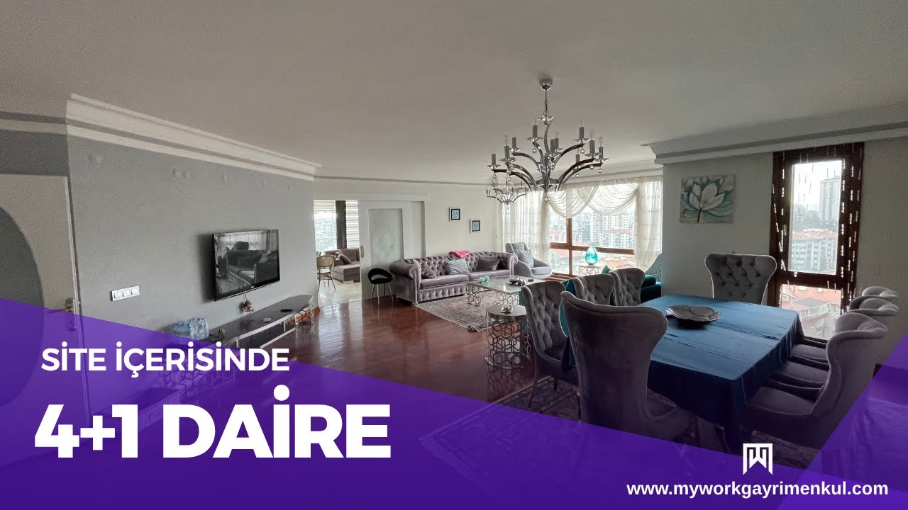 ÇANKAYA YILDIZEVLER'DE SİTE İÇERİSİNDE SATILIK 4+1 DAİRE #ankarasatılıkdaire #çankayasatılıkdaire