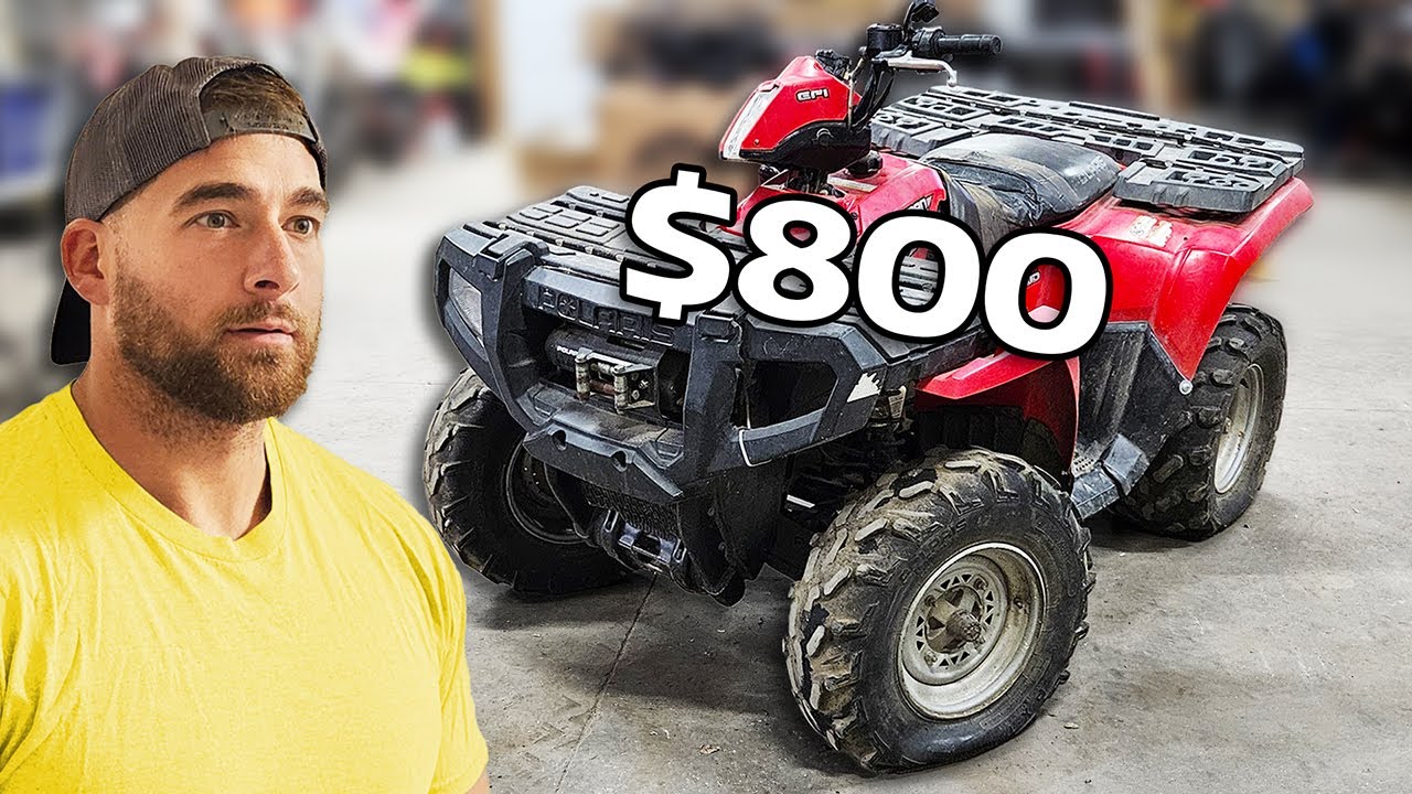 Abused Polaris Sportsman. Can it be turned into a Reliable Workhorse for CHEAP?