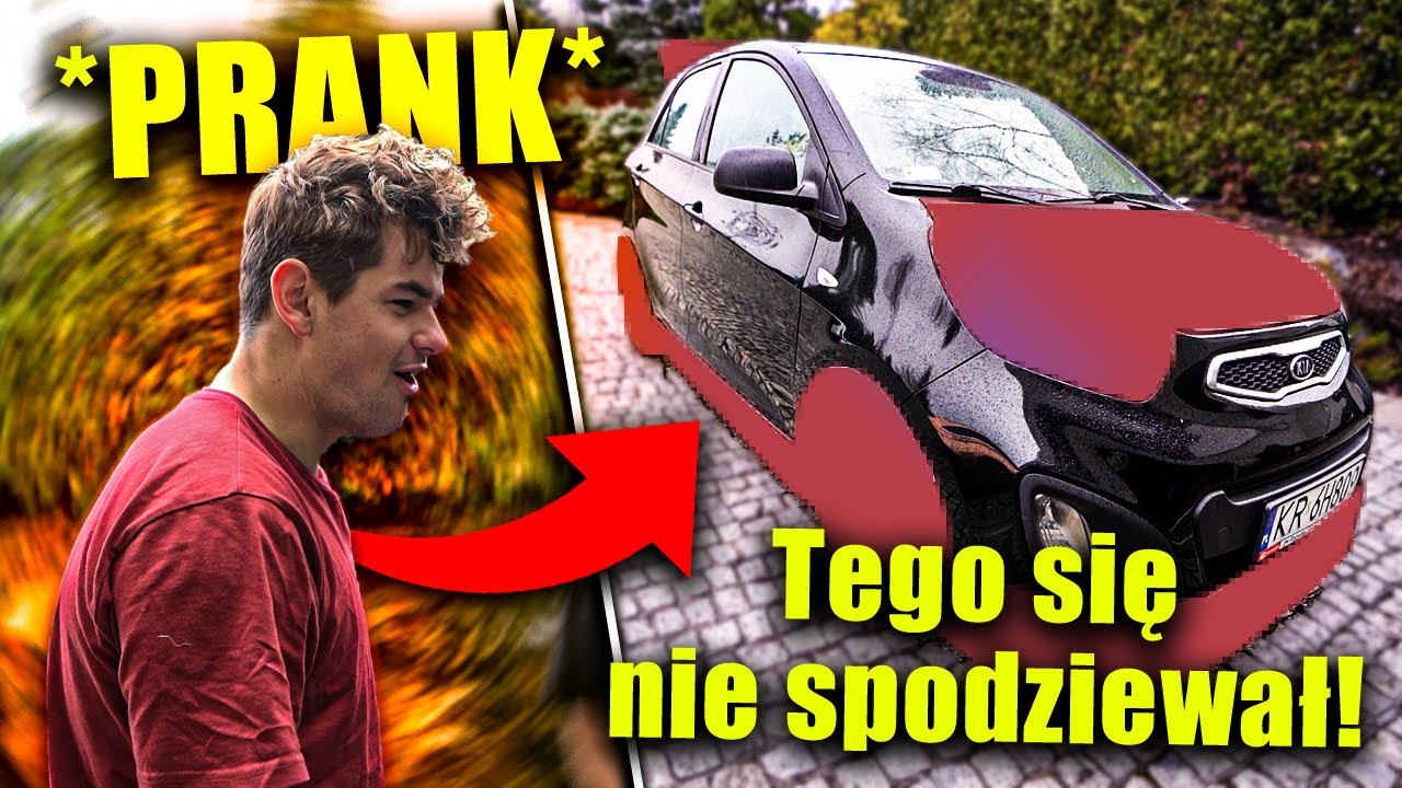 ZROBIŁEM TUNING AUTA PATECA! *PRANK*