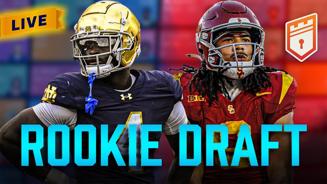LIVE 2026 Dynasty Rookie Mock Draft