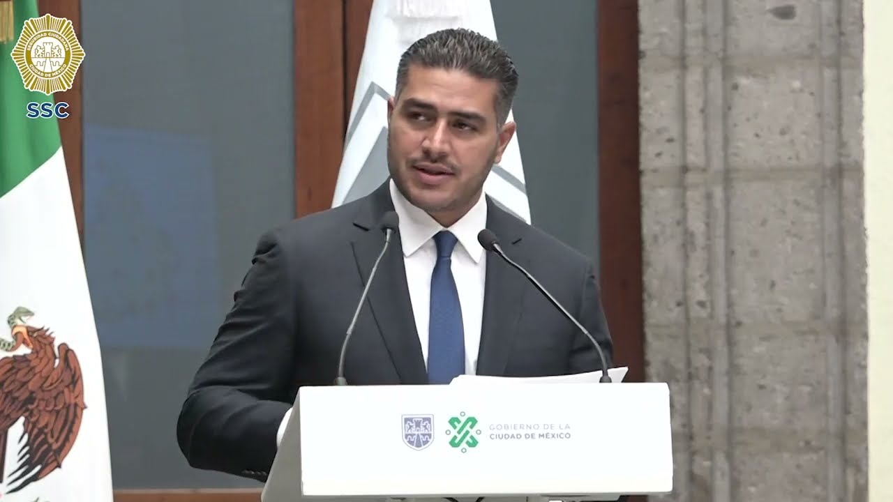 #SSC | Lic. Omar Garc&iacute;a Harfuch, en el informe de seguridad y reconocimiento a #Polic&iacute;asDeLaCiudad