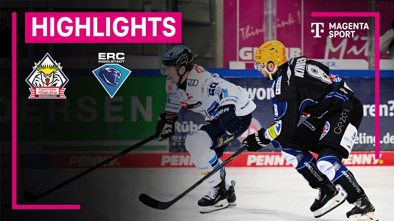 Pinguins Bremerhaven - ERC Ingolstadt | PENNY DEL | MAGENTA SPORT