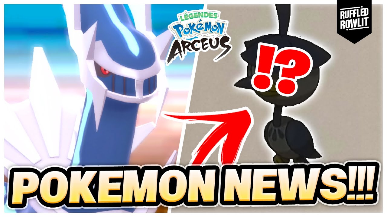 POKEMON NEWS & LEAKS | 17 Hisuian Forms in Legends,Gen 9 Starter Rumor, ALL BDSP GAMEPLAY!?