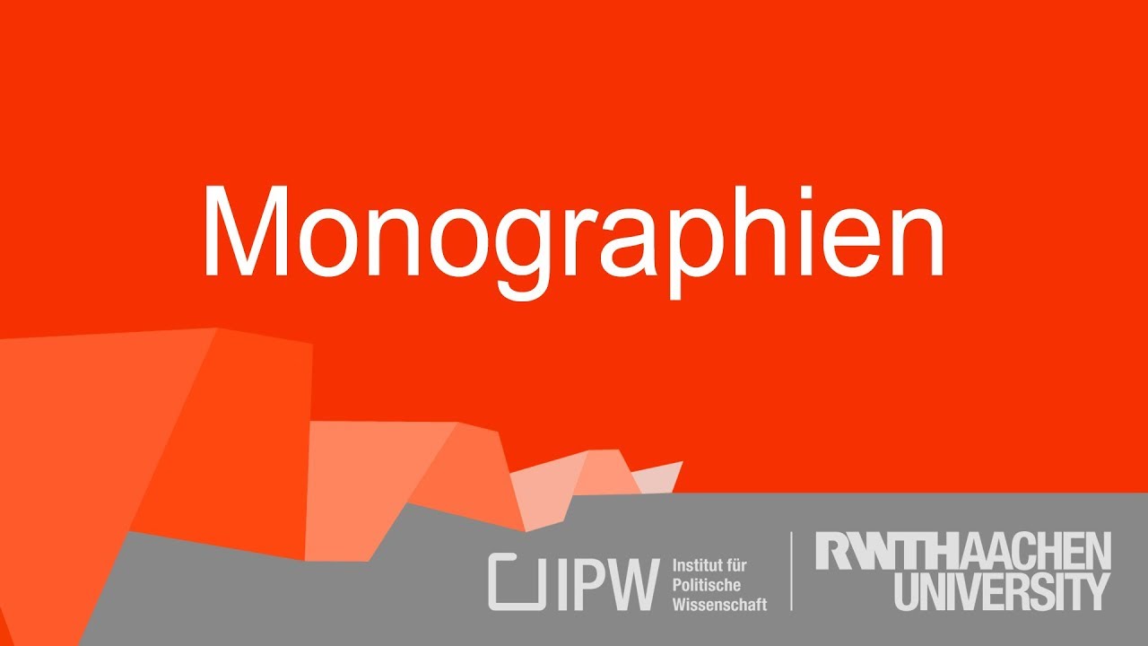So zitierst du eine Monographie