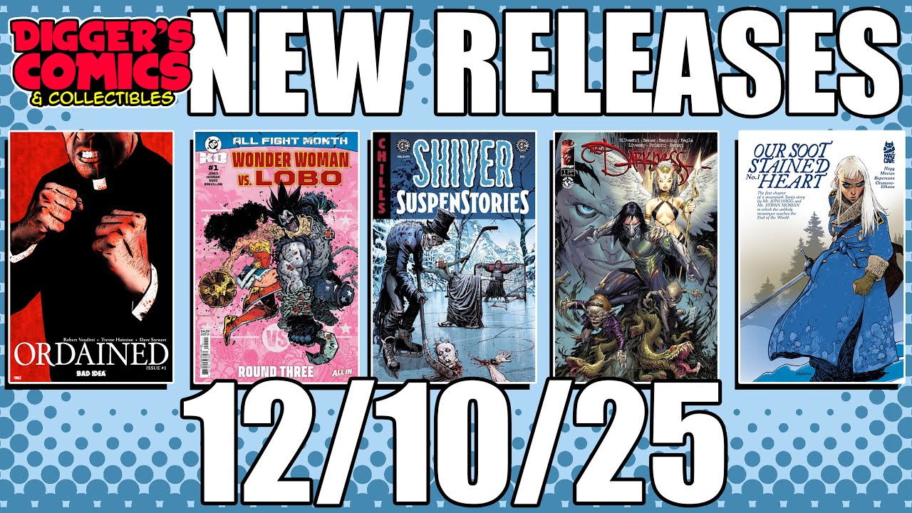 New Comic Book Releases for 12-10-2025!
