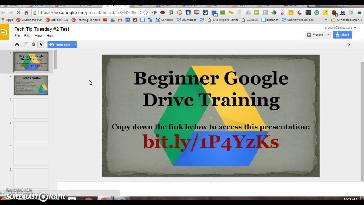 Tech TIp Tuesday - Shared with Me/Add to My Drive